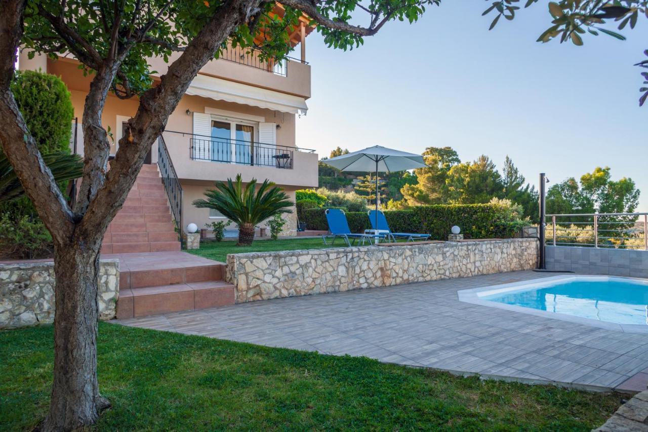 Panorama Traditional House With Private Pool Ροδιά Εξωτερικό φωτογραφία