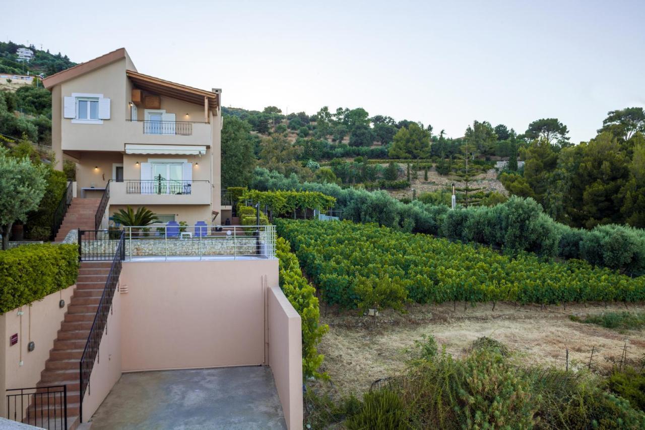 Panorama Traditional House With Private Pool Ροδιά Εξωτερικό φωτογραφία